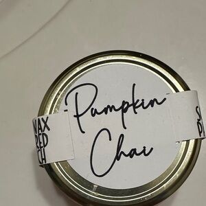 Pumpkin Chai Scented Candle